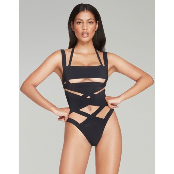 Agent Provocateur Fynlee Black Swimsuit NWT - Picture 1 of 8